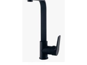 Llave Grifería Lavaplatos Monomando Vertical Negro tgmarket